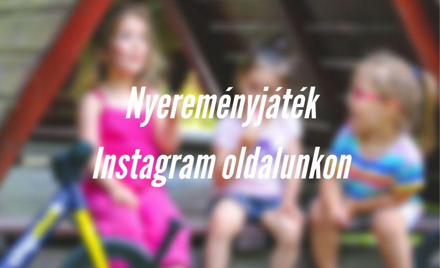 Instagram nyereményjáték